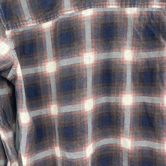 Men’s urban outfitters bdg brown vintage pattern flannel shirt size small - Picture 7 of 11